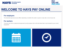 Tablet Screenshot of hayspayonline.ie
